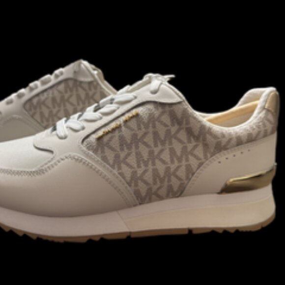 Michael Kors Livvy Mixed-Media Trainer Size 7M- MSRP $145 New in box - Picture 6 of 11